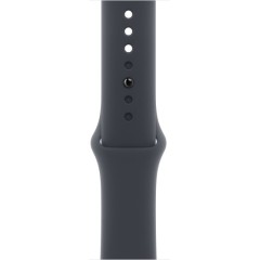 שעון Apple Watch SE GPS בגודל 44 מ"מ בצבע Midnight Aluminium עם רצועת Midnight Sport Band במידה M/L (2024)