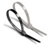 Cable ties 3.6×200mm in white or black.