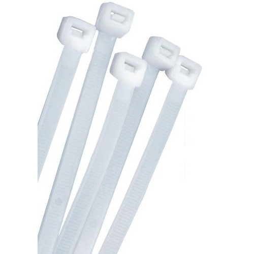 Cable ties 3.6×292mm in white or black.