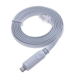 כבל קונסול USB C ז’- RJ45 ז’ לסיסקו ואחרים 1.8 מטר