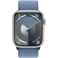 Смарт-часы Apple Watch Series-9 GPS 45mm с ремешком Storm Blue Sport Loop