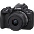 מצלמה דיגיטלית ללא מראה Canon EOS R50 + עדשות RF-S 18-45mm F4.5-6.3 IS STM ו-RF 75-300mm F4-5.6 — שחור