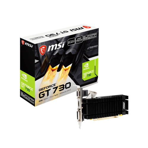 Graphics card for computer MSI GeForce GT 730 N730K-2GD3H/LPV1.