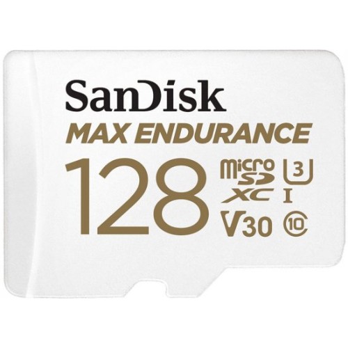 כרטיס זיכרון SanDisk Max Endurance Micro SDXC בנפח 128GB