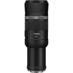 עדשת Canon RF 600mm F11 IS STM למצלמות עם תושבת Canon RF — שחור
