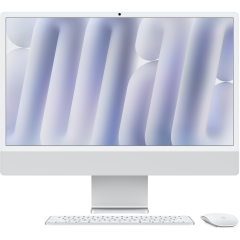 מונובלוק Apple iMac 24" M4 Chip 10-Core CPU 10-Core GPU 256GB 16GB — כסף (Nano Texture Glass)