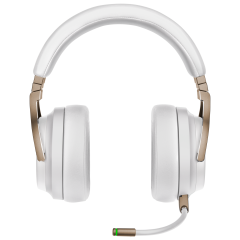 אוזניות גיימינג אלחוטי Corsair Virtuoso RGB Wireless Hi-Fi Headset — Pearl
