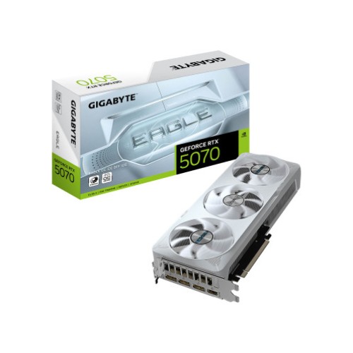 GIGABYTE RTX 5070 EAGLE OC ICE SFF 12G GV-N5070EAGLEOC ICE-12GD Graphics Card