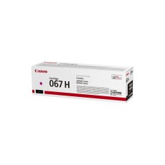 Оригинальный пурпурный тонер Canon 067H Magenta повышенной ёмкости для принтеров Canon i-SENSYS