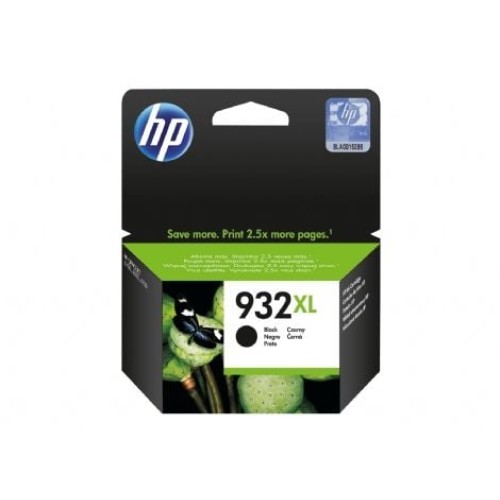 Original HP 932XL High-Capacity Black Ink Cartridge for HP OfficeJet Printers