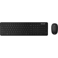 סט מקלדת ועכבר אלחוטיים שחורים Microsoft Bluetooth Desktop Matte עברית / אנגלית