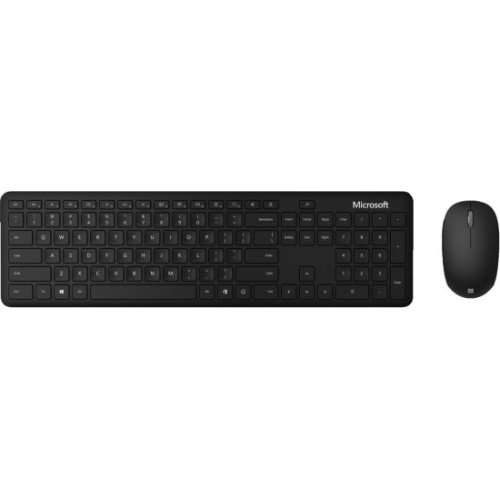 Keyboard and Mouse Set Black Microsoft Bluetooth Desktop Matte Hebrew/English