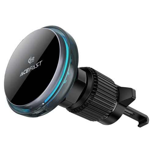 Автомобильный магнитный держатель D61 c быстрой беспроводной зарядкой Qi2