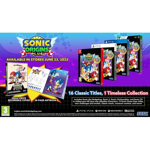 משחק Sonic Origins Plus Limited Day 1 Edition (NS)