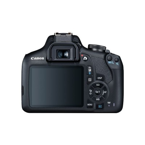Canon EOS 2000D DSLR Digital Camera + EF-S 18-55mm F3.5-5.6 IS II Lens — Black