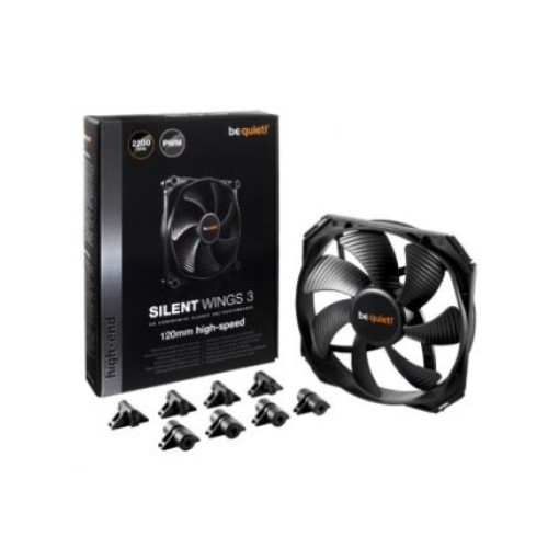 מאוורר BE QUIET! SILENT WINGS 3 ‏120 מ״מ PWM מהירות גבוהה