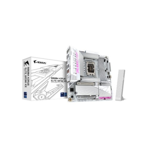 GIGABYTE B860M AORUS ELITE WIFI6E ICE Motherboard