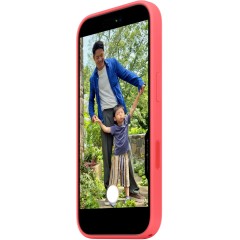 Силиконовый чехол для Apple iPhone 17 с MagSafe — Bright Guava