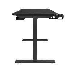 שולחן גיימינג חשמלי COUGAR E-ARES 120 עם תאורת RGB – שחור
