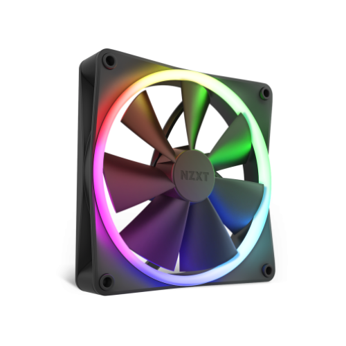 Fan NZXT F140 RGB 140 mm black
