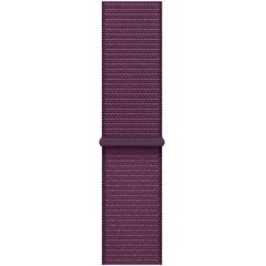 שעון Apple Watch Series 10 GPS  בגודל 46 מ"מ בצבע Rose Gold Aluminium עם רצועת Plum Sport Loop — מידה אחת (2024)