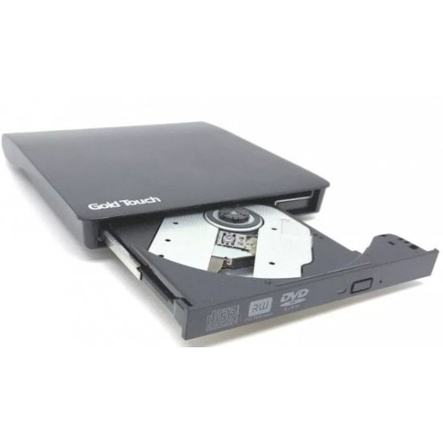 External DVD-RW Burner Gold Touch E-DVDRW-USB3