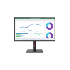 מסך מחשב Lenovo ThinkVision T32h-30 USB-C monitor 63D3GAT1IS