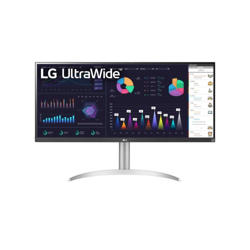 מסך מחשב LG UltraWide 34" UWFHD IPS — לבן