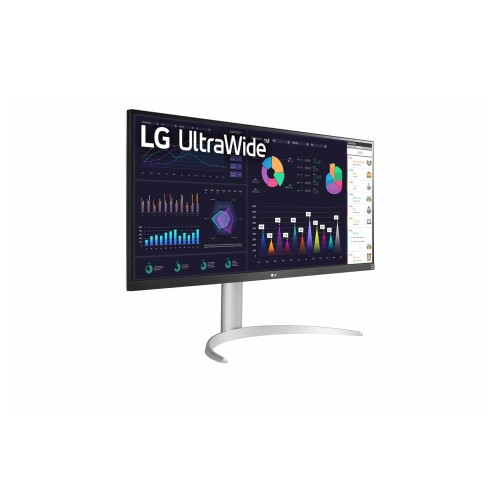 מסך מחשב LG UltraWide 34" UWFHD IPS — לבן