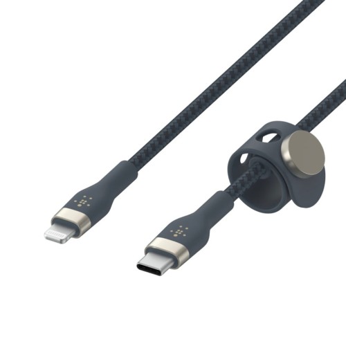 Кабель Belkin BoostCharge Pro Flex – Lightning на USB-C 1 метр (синий)