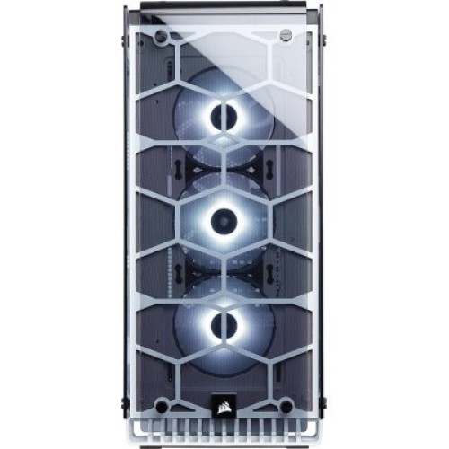 מארז Corsair Crystal Series 570X RGB ATX Mid Tower בצבע לבן