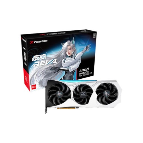 כרטיס מסך POWERCOLOR HELLHOUND RADEON RX 9070 XT 16GB GDDR6 REVA EDITION
