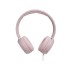 Headphones JBL Tune 500 in pink color.