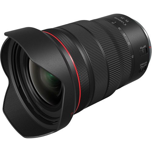 עדשת Canon RF 15-35mm F2.8L IS USM למצלמות עם תושבת Canon RF — שחור