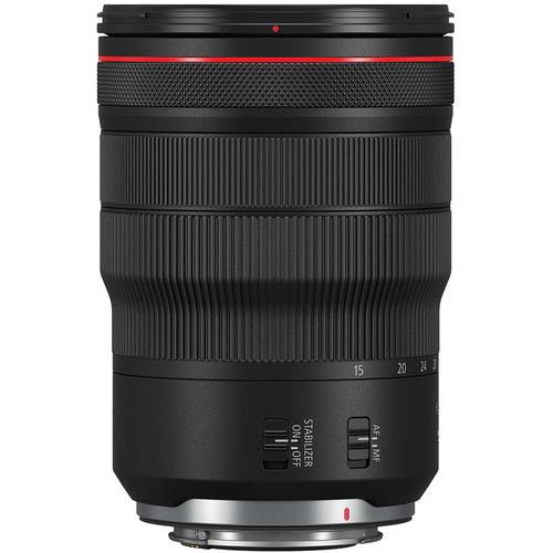 עדשת Canon RF 15-35mm F2.8L IS USM למצלמות עם תושבת Canon RF — שחור