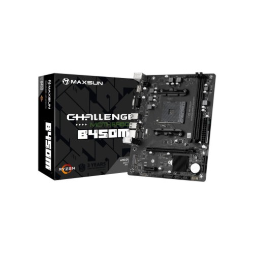 Материнская плата MAXSUN CHALLENGER B450M