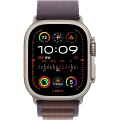 שעון חכם Apple Watch Ultra 2 49mm GPS + Cellular עם רצועה Indigo Alpine Loop בגודל L