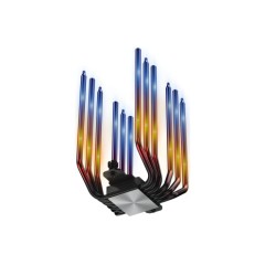 Кулер для процессора COOLLEO ETIAN P60T SYMPHONY V2 AR ГБ BLACK CPU COOLER