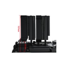 Кулер для процессора COOLLEO ETIAN P60T SYMPHONY V2 AR ГБ BLACK CPU COOLER