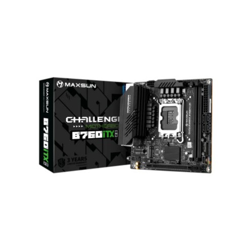Материнская плата MAXSUN CHALLENGER B760ITX D5 WIFI