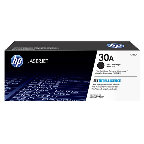 Original HP 30A Black Toner Cartridge for HP LaserJet Pro Printers