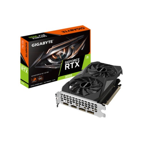 GIGABYTE GEFORCE RTX 3050 WINDFORCE OC V2 6G GV-N3050WF2OCV2-6GD Graphics Card