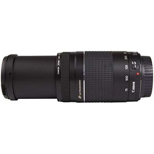 Canon EF 75-300mm F4-5.6 III USM Lens for Canon EF Mount Cameras — Black