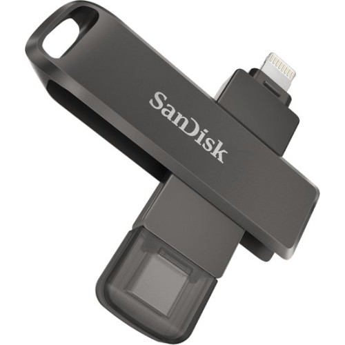 זיכרון נייד SanDisk iXpand Luxe 256GB למכשירי Apple