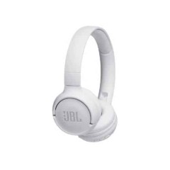 Headphones JBL Tune 500BT in white color.