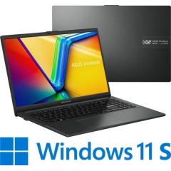 Laptop Asus Vivobook Go 15 15.6" i3-N305 8GB 256GB — Mixed Black (Win 11 Home S)