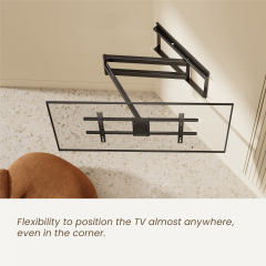 Extended Full-Motion TV Wall Mount 43″–80″