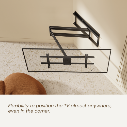 Extended Full-Motion TV Wall Mount 43″–80″