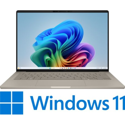 מחשב נייד אסוס זנבוק Asus Zenbook A14 בצבע Zabriskie Beige