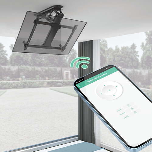 Smart Motorized Flip-Down TV Ceiling Mount PLB-M0546AI